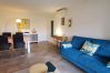 Apartment in Fréjus - LA MIOUGRA NO Fréjus-Plage: Superb T2, 47 m2 air-conditioned, wifi/fiber box, 200 m from the beaches, pool and garden view, parking Apartment in Fréjus - LA MIOUGRA NO Fréjus-Plage: Superb T2, 47 m2 air-conditioned, wifi/fiber box, 200 m from the beaches, pool and garden view, parking