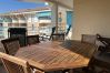 Apartment in Fréjus - Port Fréjus Le Miramar, exceptional view, large balcony 25m2 4 people; 2 bedrooms, 85m2