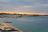 Apartamento en Fréjus - FREJUS PLAGE Tour Mediterranée Piso 10 T2 180° vista mar Estacionamiento