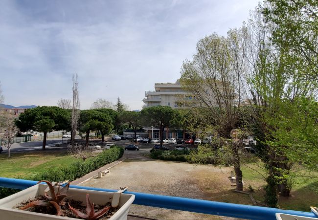 Apartamento en Fréjus - Fréjus Plage, Le Sextant, Gran T2 de 52m2, 3/4 personas, piscina, gran balcón, WIFI,sala de estar con aire acondicionado, a 400 m de la playa