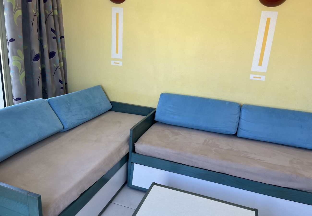 Apartamento en Fréjus - Residencia OPEN, apartamento de 1 dormitorio (41 m²), capacidad para 5 personas, cerca del puerto, playas, piscina, aparcamiento privado.