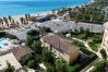 Appartamento a Fréjus - Port Fréjus limit base nature Villa al 1° piano capacità 8/9 persone, 4 camere da letto di cui 3 suite parentali climatizzate, terrazza, parcheggio, vista mare accesso diretto alla spiaggia