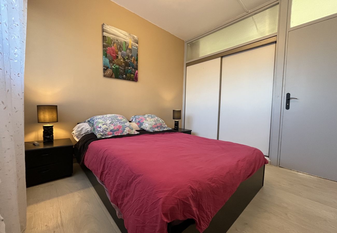 Appartamento a Fréjus - Fréjus Plage, Le Méditerranée, Grande T2, 56 m2, 4 persone, Vista Mare