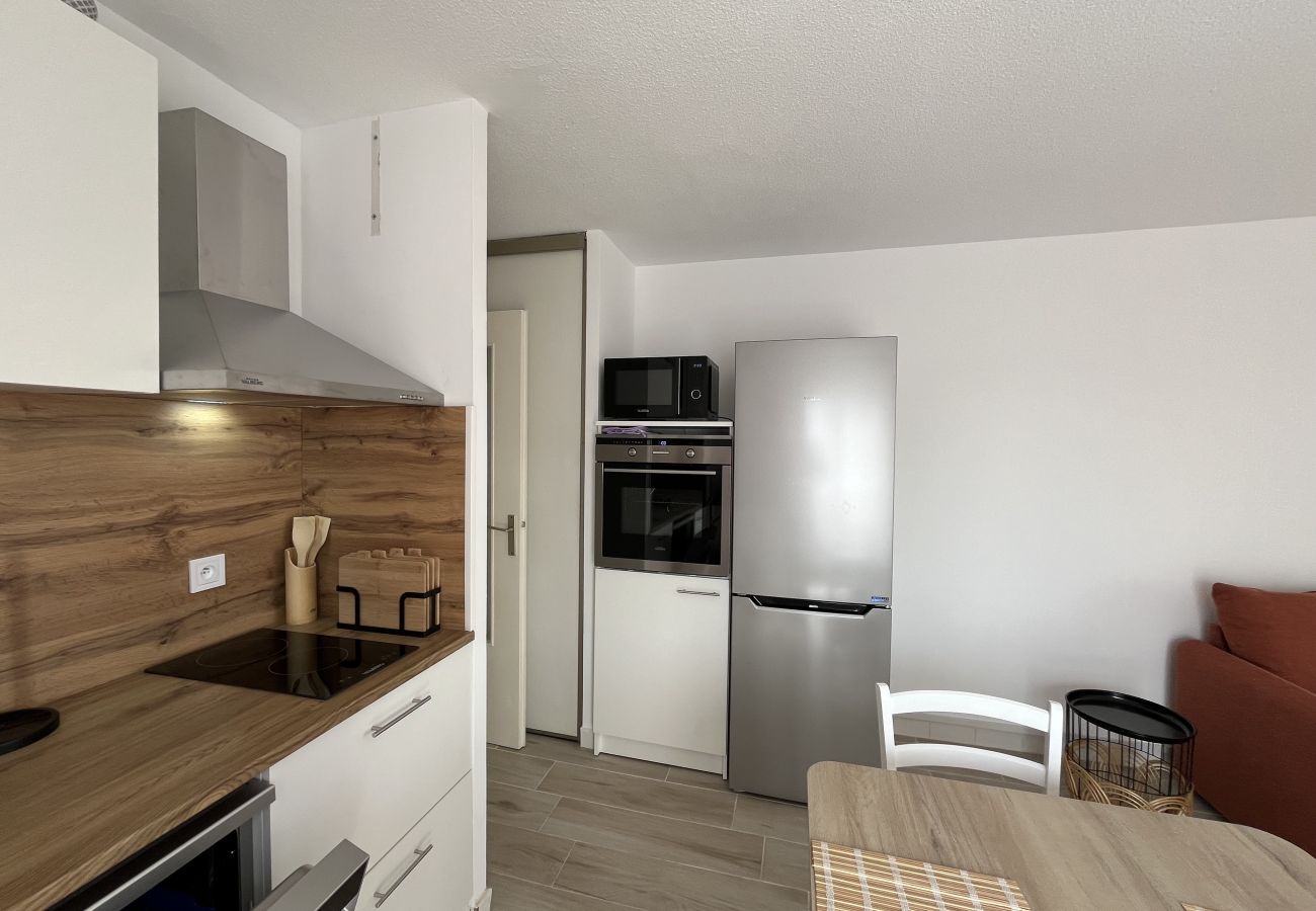 Appartamento a Fréjus - Le Capitole, magnifica vista mare, appartamento con 1 camera da letto + cabina, 40m2, aria condizionata e garage