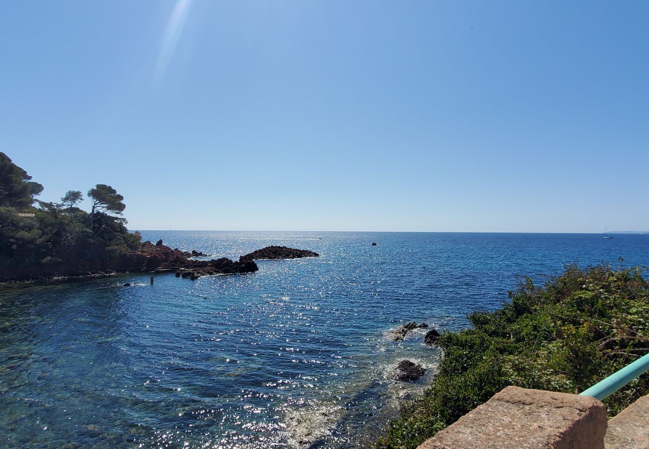 Studio à Saint Raphael - SANTA LUCIA, A 2 pas de la plage, studio 30m2, renové et climatisé, 3 personnes, WIFI et terrasse
